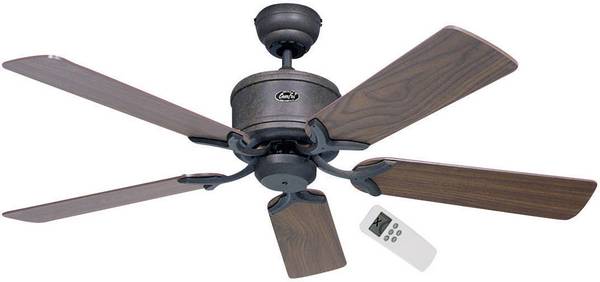 CasaFan Eco Elements Deckenventilator 23 W (Ø x H) 132 cm x 285 mm Braun-antik mit Fernbedienung