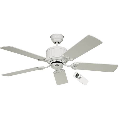 CasaFan Eco Elements Deckenventilator 23 W (Ø x H) 132 cm x 285 mm Lack-Weiß mit Fernbedienung