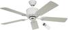 CasaFan Eco Elements Deckenventilator 23 W (Ø x H) 132 cm x 285 mm Lack-Weiß mit Fernbedienung