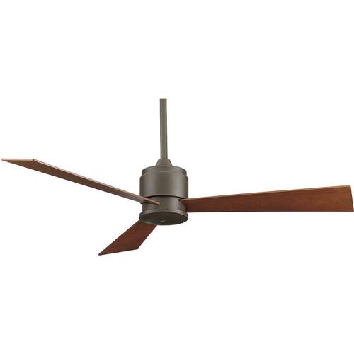 Fanimation Zonix SN Deckenventilator 70 W (Ø x H) 132 cm x 393 mm Nickel (satiniert) mit Wandschalter