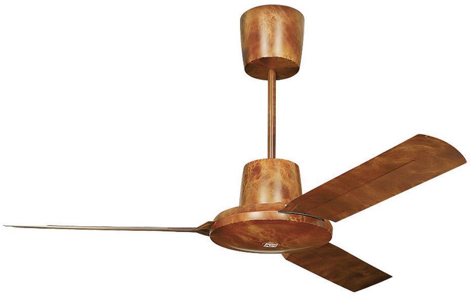 Nordik Evolution 120 WG Deckenventilator (Ø) 122 cm Flügelfarbe: Wurzelholz Gehäusefarbe: Wurzelholz