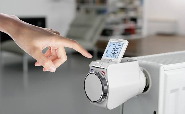 Eqiva Energiespar-Regler Model N für Heizkörper Thermostat Heizung Timer