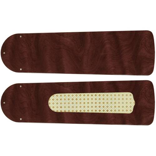 CasaFan Deckenventilator-Flügelsatz 132 ROSENHOLZ GLÄNZ. Deckenventilator-Flügelsatz Flügeldekor: Rosenholz (glänzend)