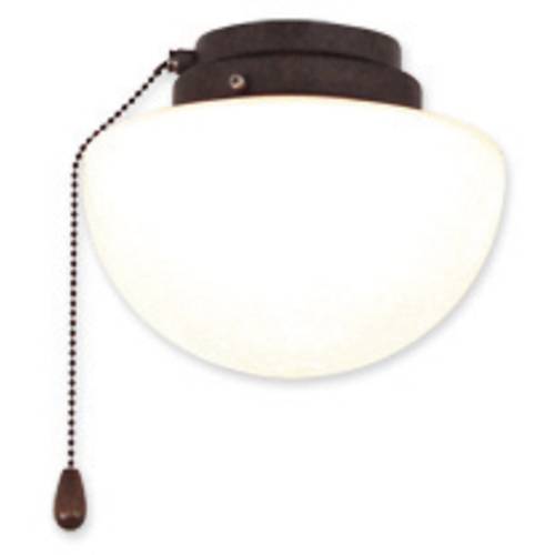 CasaFan 1S BA HALBKUGEL Deckenventilator-Leuchte Opalglas (glänzend)