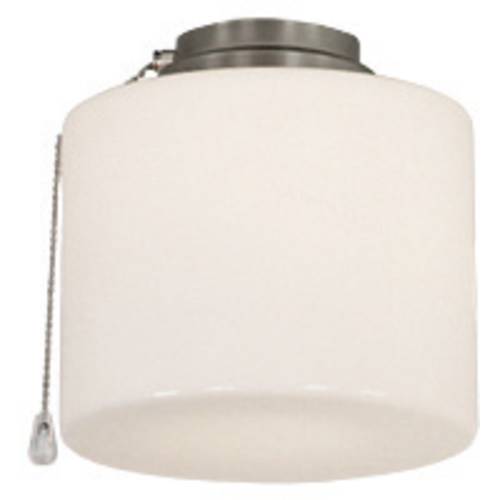 CasaFan 1B BN ZYLINDER GESCHL. Deckenventilator-Leuchte Opalglas (glänzend)