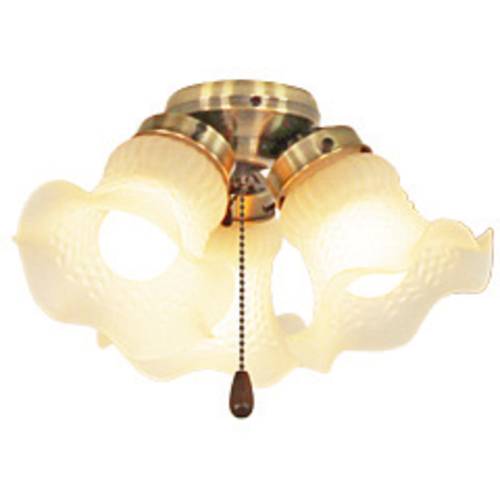 CasaFan 3 MP 3 Deckenventilator-Leuchte Glas matt