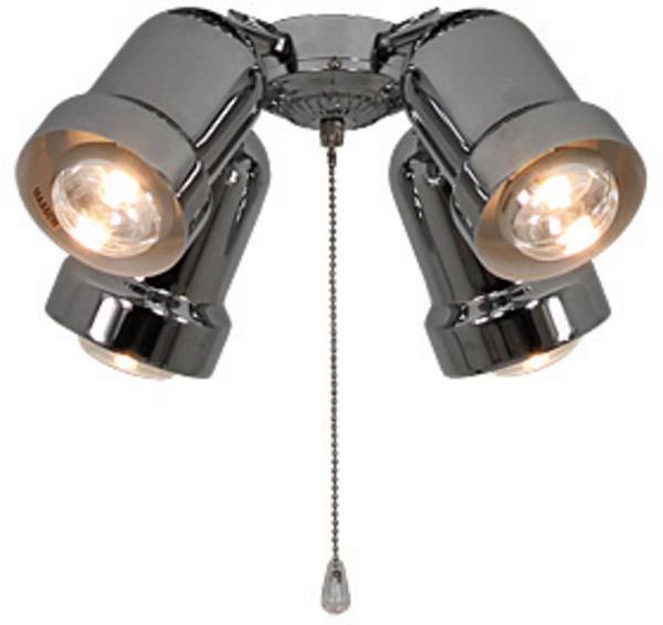 CasaFan 4 CH 4 STRAHLER Deckenventilator-Leuchte