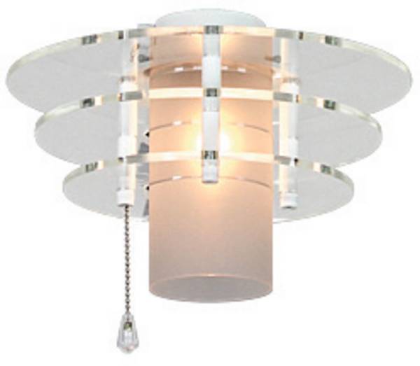 CasaFan 6 WE ACRYLSCHEIBEN Deckenventilator-Leuchte   Acrylglas matt