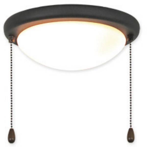 CasaFan 15R GR FLACHE SCHALE Deckenventilator-Leuchte   Opalglas (matt)