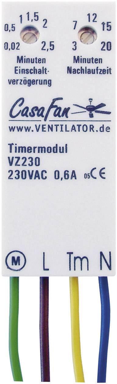 CASAFAN Timermodul CasaFan VZ 230 Weiß