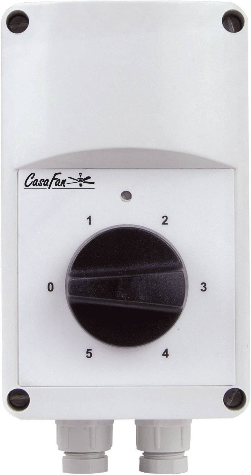 Regulátor otáček CasaFan 892022 pro ventilátory CasaFan DF 800 Eco a DF 600 Eco, světle šedá