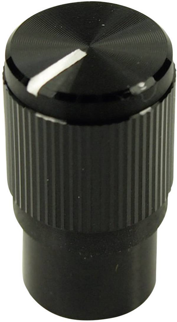 Cliff FC7259 FC7259 Drehknopf Schwarz (Ø x H) 10.7 mm x 19 mm 1 St.