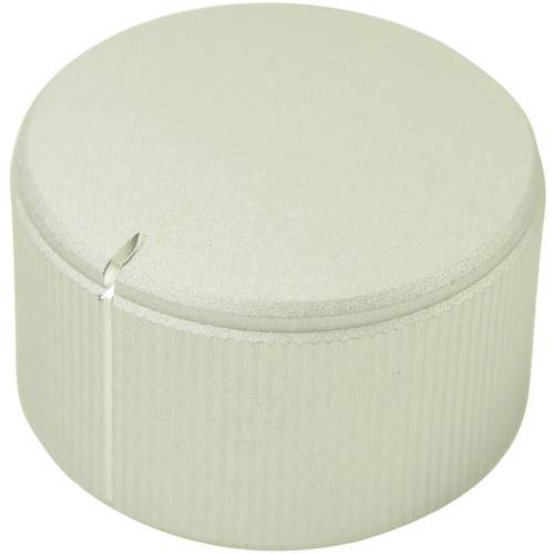 Cliff FC7252 FC7252 Drehknopf Silber (Ø x H) 25 mm x 15 mm 1 St.