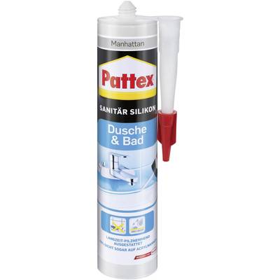 Pattex Dusche & Bad Silikon Herstellerfarbe Manhatten PFDBM 300 ml