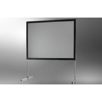 Leinwand auf Ständer in einem hellen Raum.