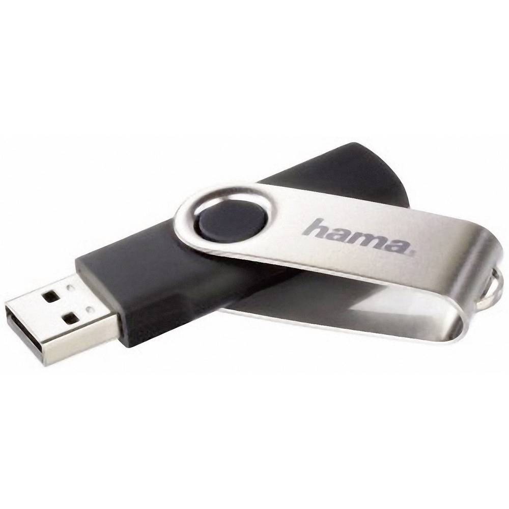Hama Rotate 32 GB USB-stick Zwart USB 2.0