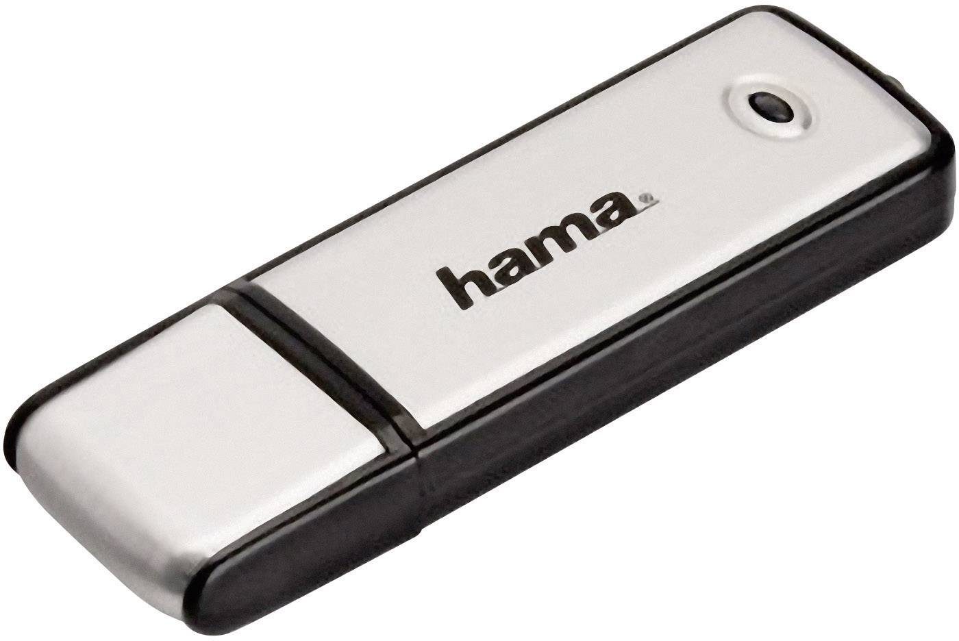HAMA FlashPen Fancy USB2.0 128GB schwarz / silber