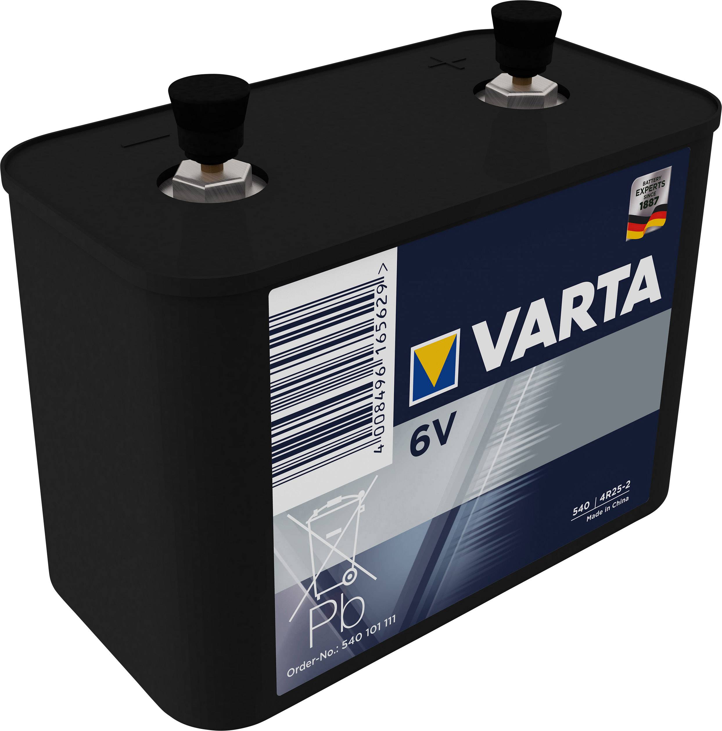 VARTA Spezial-Batterie 4R25-2 Schraubkontakt Zink-Kohle Varta Spezial 4R25-2 6 V 19 Ah 1 St.