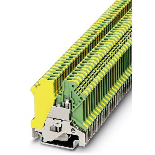 Phoenix Contact 0441083 Dreistock-Schutzleiterklemme 5.2 mm Schrauben Grün, Gelb 50 St.