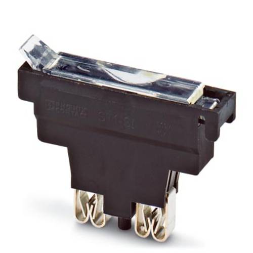 Sicherungsstecker ST 1-SI Schwarz Phoenix Contact 50 St.