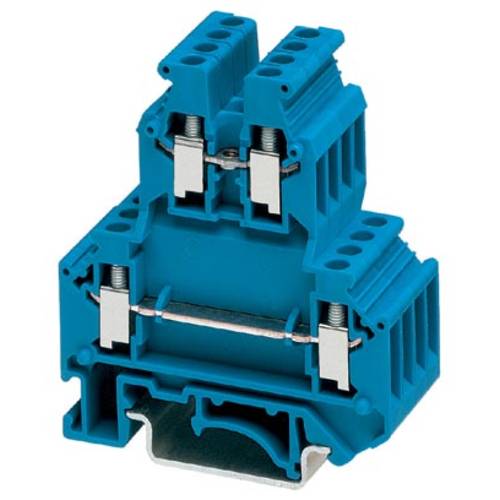 Phoenix Contact 2770095 Doppelstockklemme 5.2 mm Schrauben Blau 50 St.