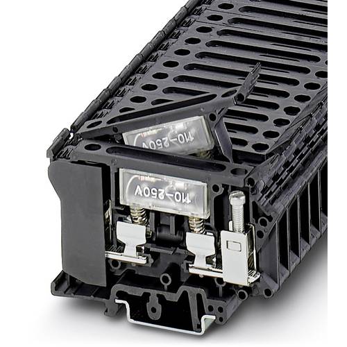 Phoenix Contact 3004249 Sicherungsreihenklemme 10.2 mm Schrauben Schwarz 50 St.