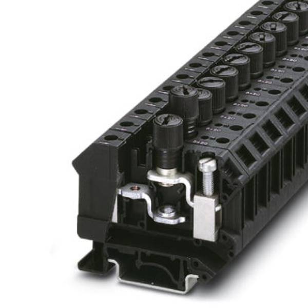 Phoenix Contact 3005138 Sicherungsreihenklemme 12 mm Schrauben Schwarz 50 St.