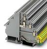 Phoenix Contact 3011067 Installationsschutzleiterklemme 6.2 mm Schrauben Grau 50 St.
