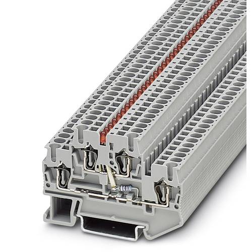 Phoenix Contact 3031607 Bauelementreihenklemme 5.2 mm Zugfeder Grau 50 St.