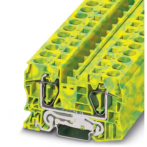 Phoenix Contact 3036165 Schutzleiterklemme 12.2 mm Zugfeder Grün, Gelb 25 St.