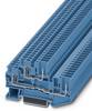 Phoenix Contact 3040672 Doppelstockklemme 5.2 mm Zugfeder Blau 50 St.