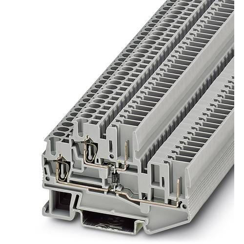 Phoenix Contact 3040753 Bauelementreihenklemme 5.2 mm Zugfeder Grau 50 St.