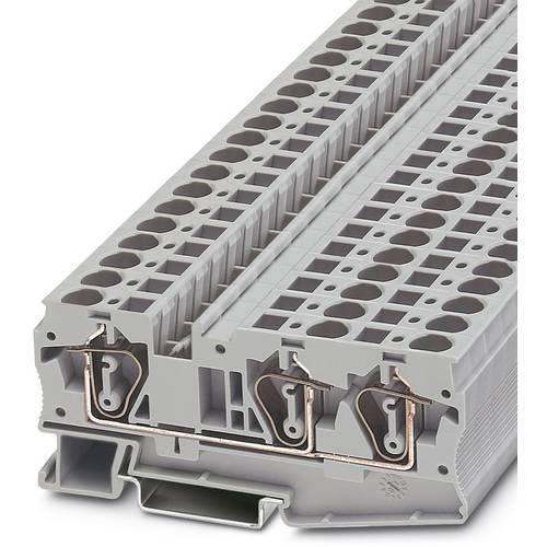 Phoenix Contact 3036466 Durchgangsreihenklemme 8.2 mm Zugfeder Grau 50 St.