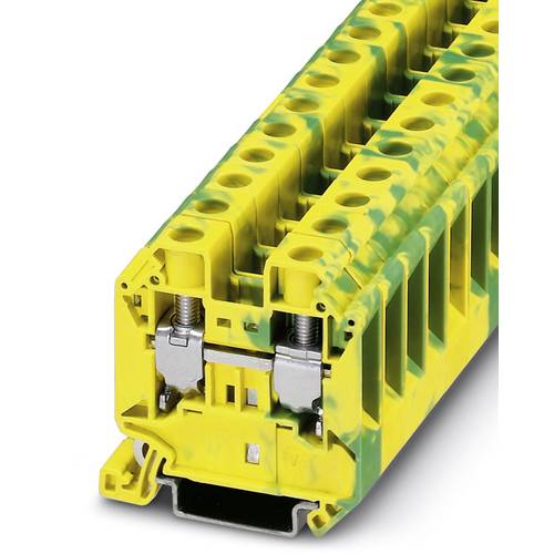 Phoenix Contact 3044212 Dreistock-Schutzleiterklemme 12.2 mm Schrauben Grün, Gelb 50 St.