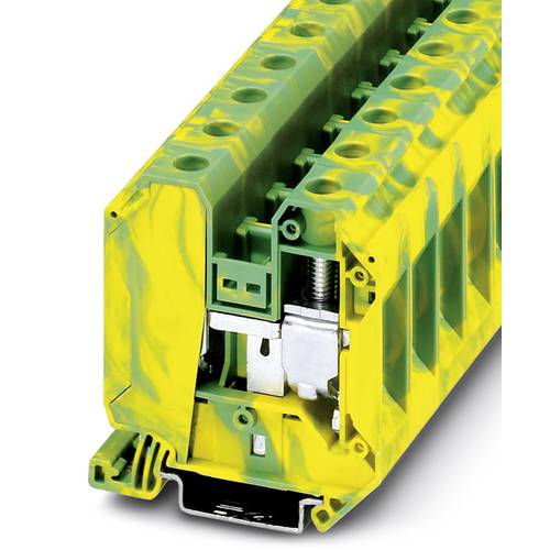 Phoenix Contact 3044241 Dreistock-Schutzleiterklemme 16 mm Schrauben Grün, Gelb 50 St.