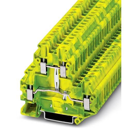 Phoenix Contact 3044759 Durchgangsreihenklemme 6.2 mm Schrauben Grün, Gelb 50 St.