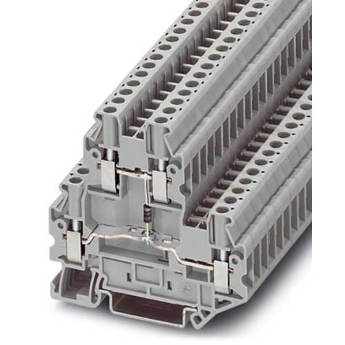 Phoenix Contact 3046663 Bauelementreihenklemme 5.2 mm Schrauben Grau 50 St.