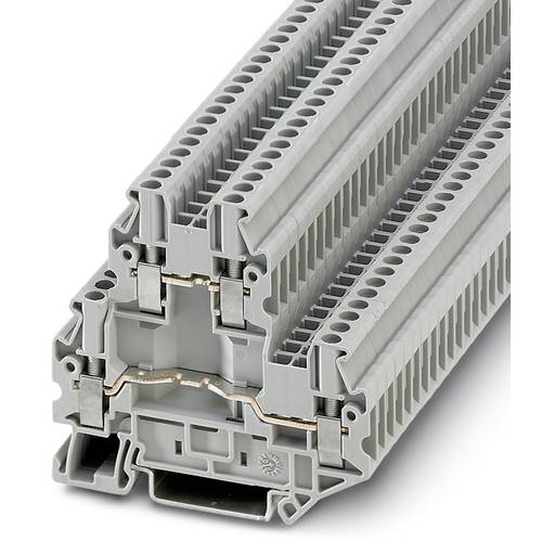 Phoenix Contact 3046744 Durchgangsreihenklemme 5.2 mm Schrauben Grau 50 St.