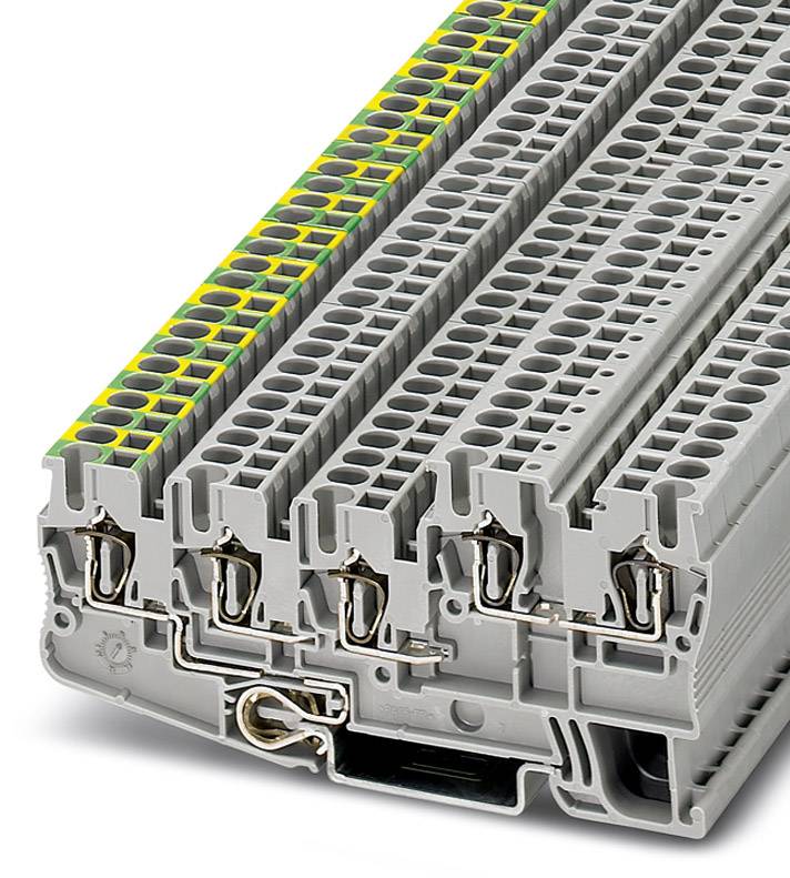 Phoenix Contact 3209060 Installationsschutzleiterklemme 5.2 mm Zugfeder Grau 50 St. Package