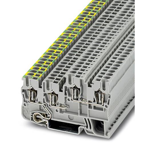 Phoenix Contact 3209044 Installationsschutzleiterklemme 5.2 mm Zugfeder Grau 50 St.
