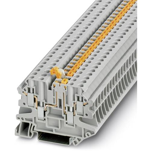 Phoenix Contact 3064043 Durchgangsreihenklemme 6.2 mm Schrauben Grau 50 St.