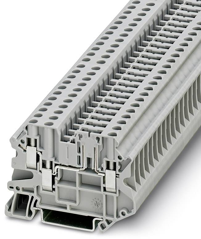 Phoenix Contact 3046605 Durchgangsreihenklemme 6.2 mm Schrauben Grau 50 St. Package