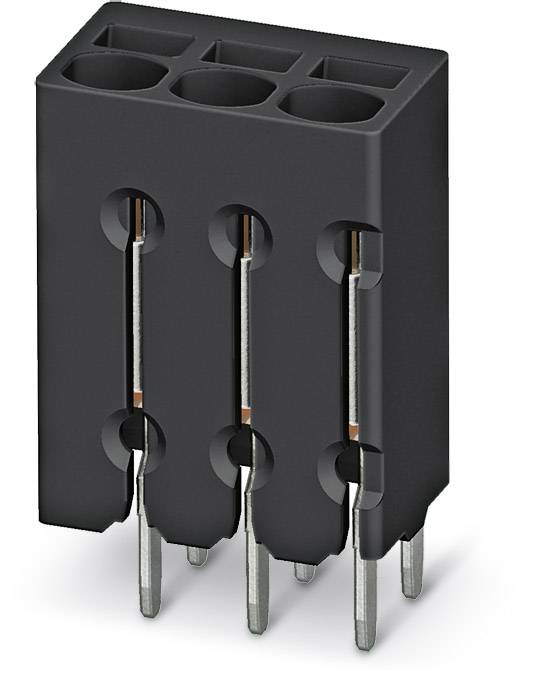 Phoenix Contact 1770966 Federkraftklemmblock 0.50 mm² Polzahl 3 Schwarz 310 St.