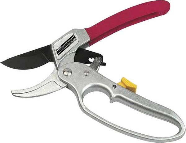 Brüder Mannesmann M63210  Gartenschere   Ratsche, Amboss