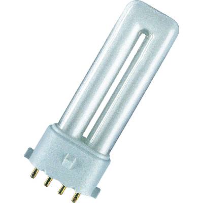 OSRAM Energiesparlampe EEK: G (A - G) 2G7 121.8 mm 230 V 7 W Warmweiß Stabform  1 St.