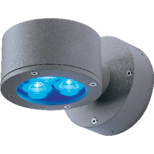 SLV Sitra Wall 230355 Außenwandleuchte Energiesparlampe GX53 9 W Anthrazit