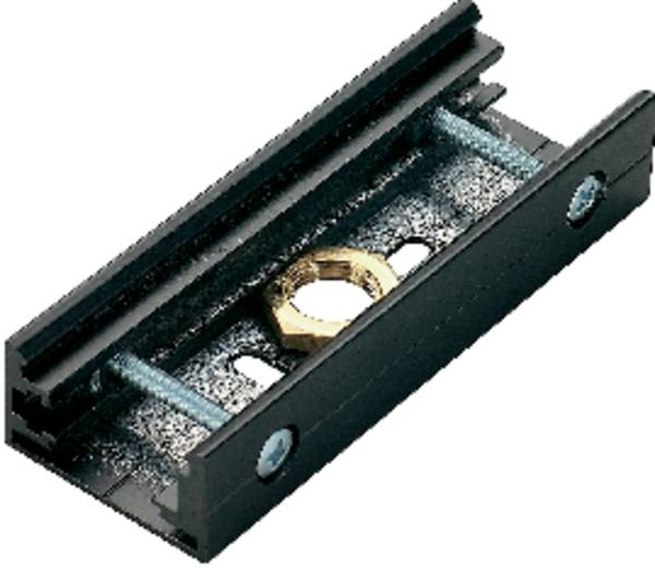 Eutrac 145600 Hochvolt-Schienensystem-Komponente  Stoßstellenverbinder  Voegverbinding Schwarz