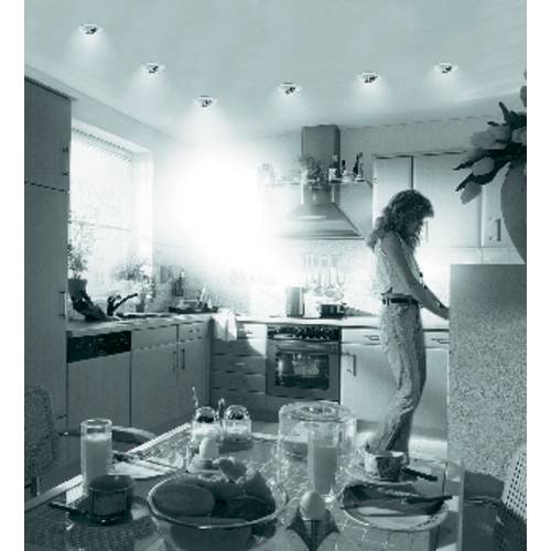 Paulmann 17953 Premium Einbauring Halogen GU5.3 50 W Weiß