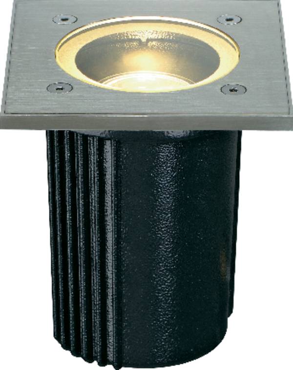 SLV Dasar Exact 228434 Außeneinbauleuchte GU10 Halogen 35 W Edelstahl