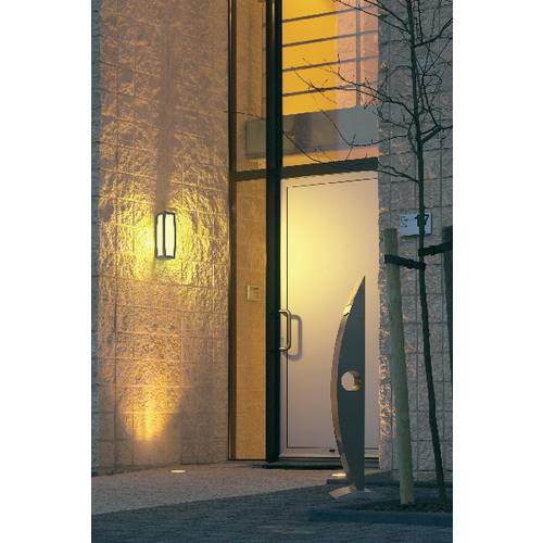 SLV Meridian 230045 Außenwandleuchte Energiesparlampe, LED E27 20 W Anthrazit